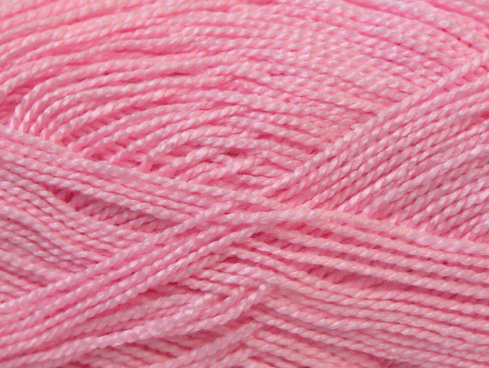 Licht Roze Crochet Embroidery NeedleCraft HandCraft 10x30gr