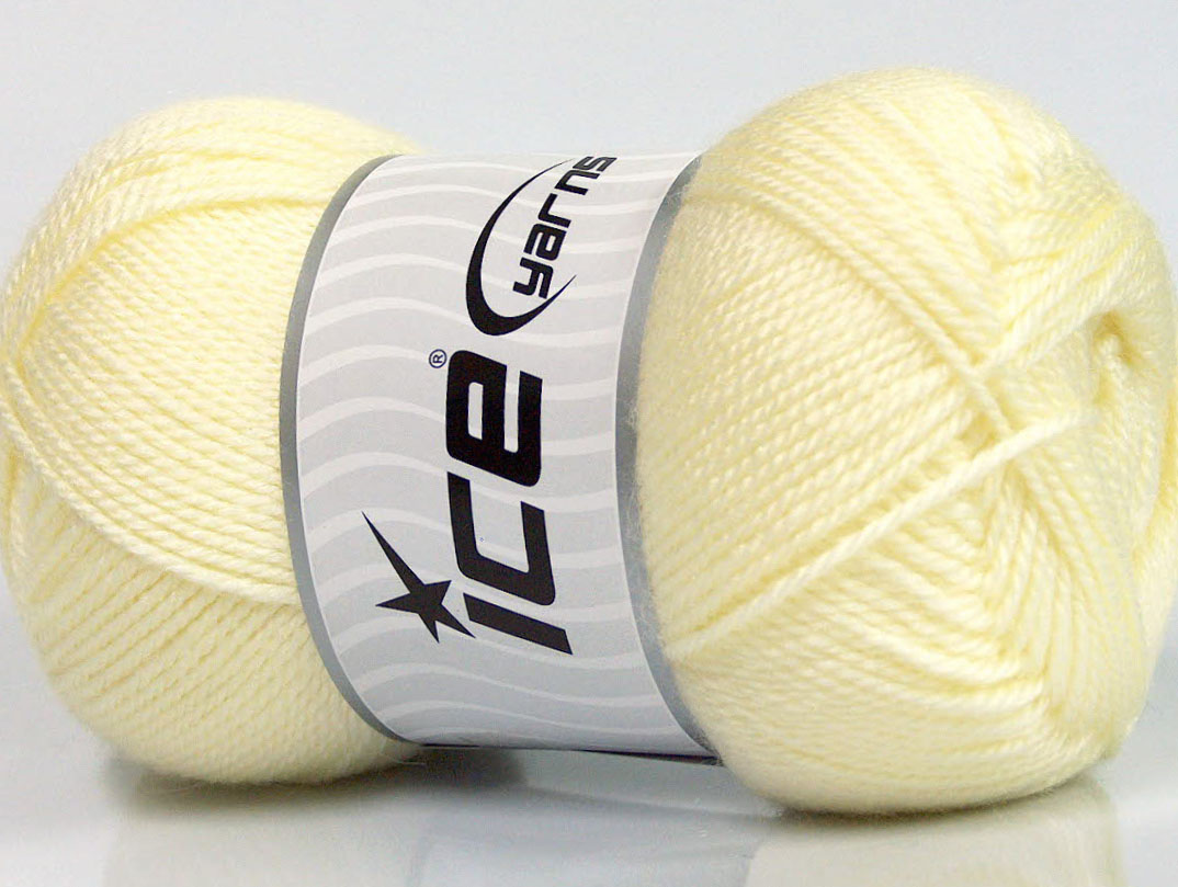 Citroengeel Basic – Plain Yarns 4x100gr