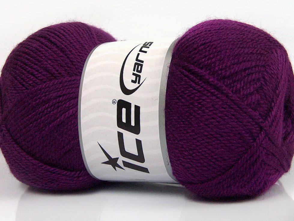 Paars Basic – Plain Yarns 4x100gr