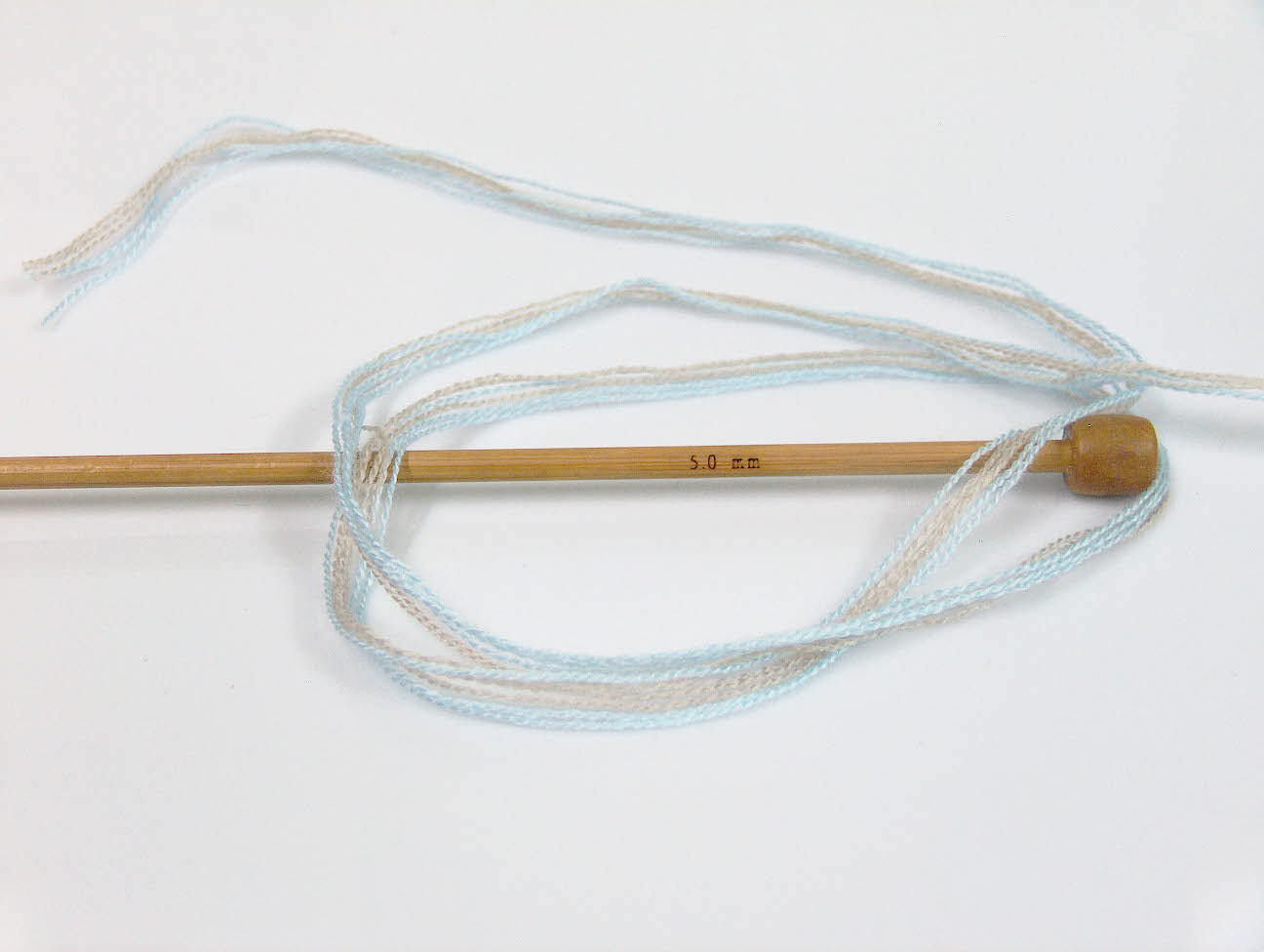 Beige|Baby Blauw Baby Garens 3x100gr